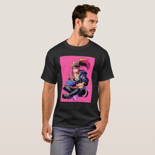 KDA Akali T-Shirt (Vorne ganz)