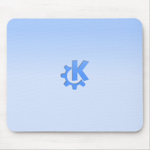 KDE Blau Mousepad
