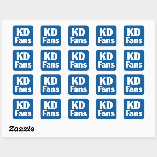 KDFans Sticker (Blatt)