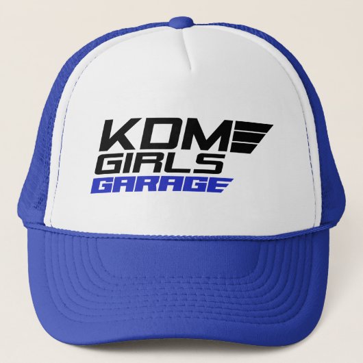 KDM GIRLS GARAGE TRUCKERKAPPE (Vorderseite)