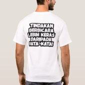 KDMQUOTE001 T-Shirt (Rückseite)