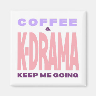 Kdrama-Fan Magnet Kaffee Liebhaber Koreanisches Dr