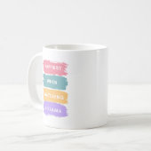 Kdrama Lettering Coffee Mug for Korean Drama Lover Kaffeetasse (Vorderseite Links)