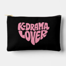 Kdrama Liebhaber Pink Herz Typografie Einfach Schw