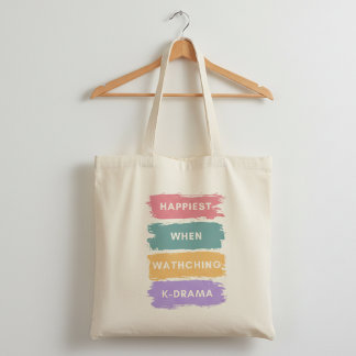 Kdrama Tote Bag Typography Korean Drama Fan Gift Tragetasche