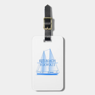 Ke’e Beach Coastal Nautical Segelschiff Gepäckanhänger