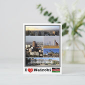 KE Kenia - Nairobi - Postkarte (Stehend Vorderseite)