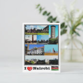 KE Kenia - Nairobi - Postkarte (Stehend Vorderseite)