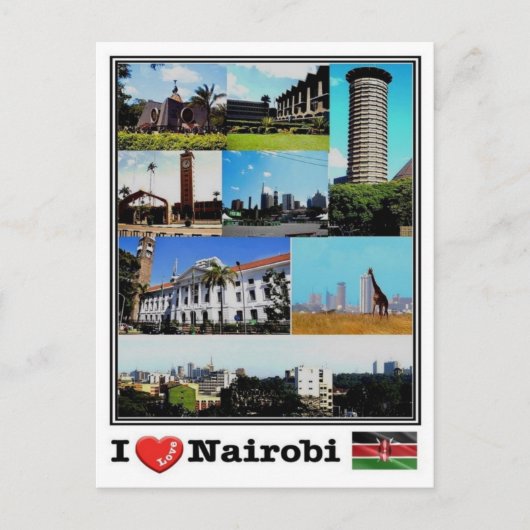 KE Kenia - Nairobi - Postkarte (Vorderseite)