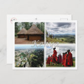 KE Kenia - Postkarte (Vorne/Hinten)
