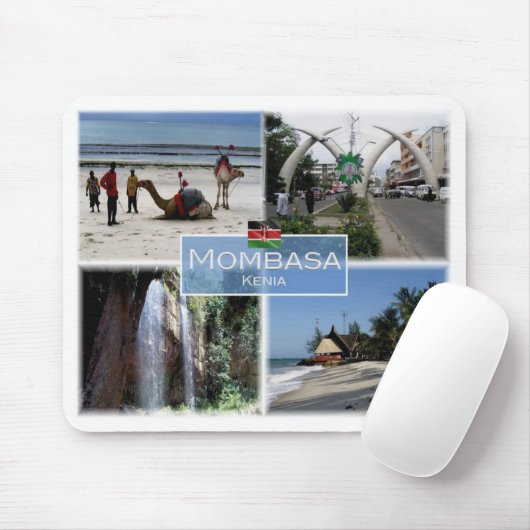 KE Kenya - Mombasa - Mousepad (Mit Mouse)