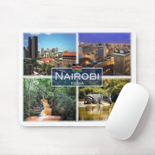 KE Kenya - Nairobi - Mousepad (Mit Mouse)