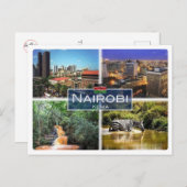 KE Kenya - Nairobi - Postkarte (Vorne/Hinten)