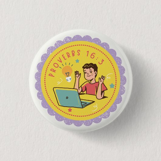 KE Prov 16:3 Button (Vorderseite)