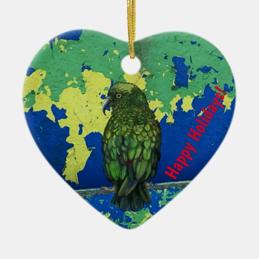 Kea bird Ornament (Vorne)