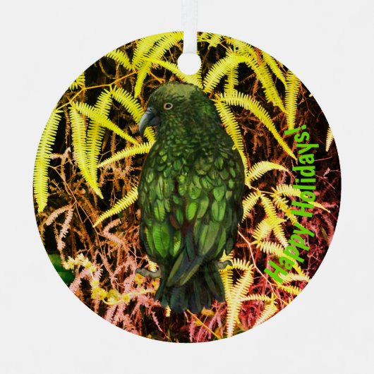 Kea bird Ornament (Vorderseite)