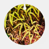 Kea bird Ornament Aus Metall (Rückseite)