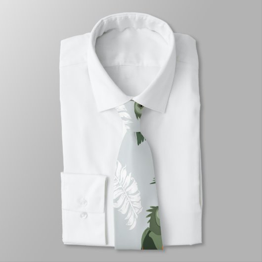 Kea Fern Fronds Muster Krawatte (Gebunden)