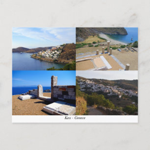Kea - Griechenland Postkarte