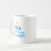KEA Island Griechenland Kaffeetasse (Vorderseite Links)