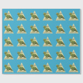 Kea Neuseeland-Vogel Geschenkpapier (Flach)
