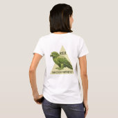 Kea Neuseeland-Vogel T-Shirt (Schwarz voll)