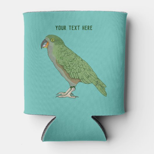 Kea New Zealand Bird Dosenkühler (Vorderseite)