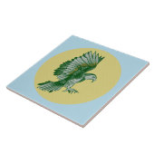 Kea New Zealand Bird Fliese (Seite)