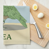 Kea New Zealand Bird Geschirrtuch (Viertel Falte)