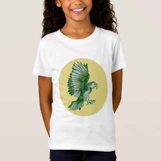 Kea New Zealand Bird T-Shirt (Vorderseite)