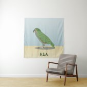 Kea New Zealand Bird Wandteppich (Beispiel)