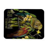 Kea New Zealand Mountain Parrot Magnet (Horizontal)