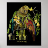 Kea New Zealand Mountain Parrot Poster (Vorne)