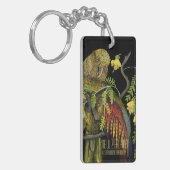 Kea New Zealand Mountain Parrot Schlüsselanhänger (Vorderseite links)