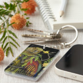 Kea New Zealand Mountain Parrot Schlüsselanhänger (Vorderseite rechts)