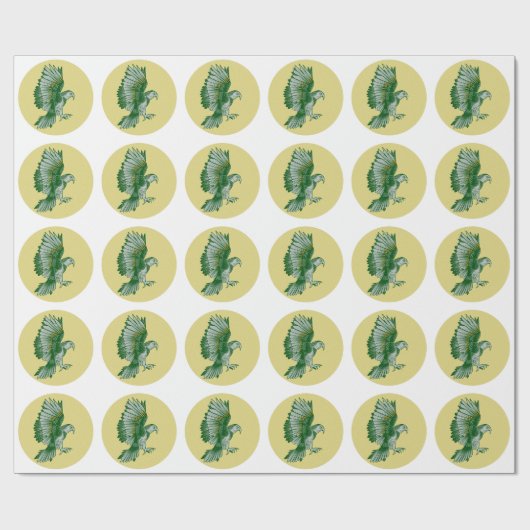 Kea NZ BIRD Geschenkpapier (Flach)