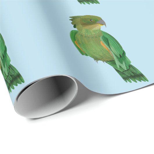 Kea NZ BIRD Geschenkpapier (Rolleneckpunkt)