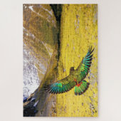 Kea Parrot in Neuseeland Puzzle (Vertikal)