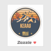 Keaau, Hawaii Aufkleber (Blatt)