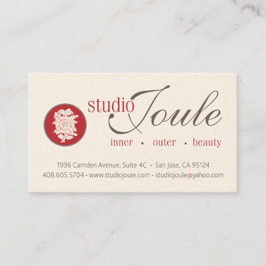 Keala Visitenkarte (Vorderseite)