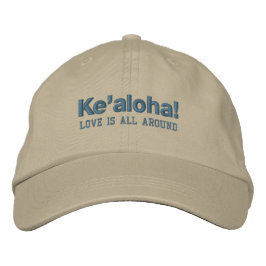 KE'ALOHA BESTICKTE BASEBALLKAPPE