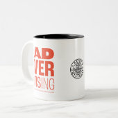 Kean MGC Advertising Tasse (Vorderseite Links)