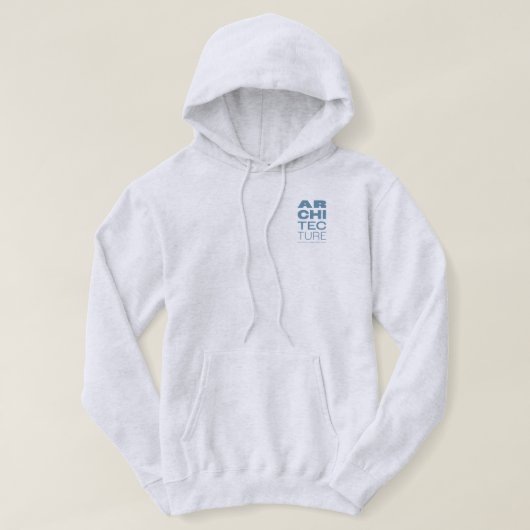 Kean MGC Architecture Basic Hooded Sweatshirt (Design vorne)