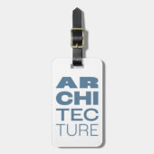 Kean MGC Architecture Gepäckanhänger (Vorderseite vertikal)