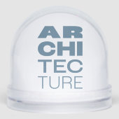 Kean MGC Architektur Schneekugeln (Vorderseite)