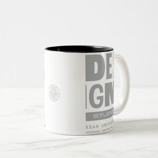 Kean MGC Care Label Design Studio Mug Zweifarbige Tasse (VorderseiteRechts)