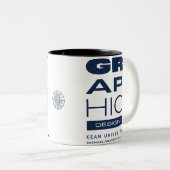 Kean MGC Care Label Grafikdesign Tasse (VorderseiteRechts)
