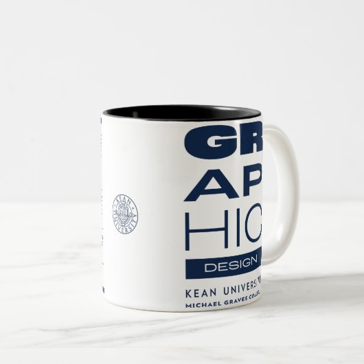 Kean MGC Care Label Graphic Design Mug Zweifarbige Tasse (VorderseiteRechts)