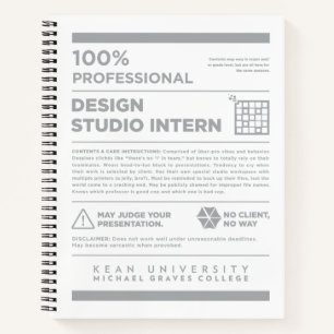 Kean MGC Design Studio Etikett Notizblock