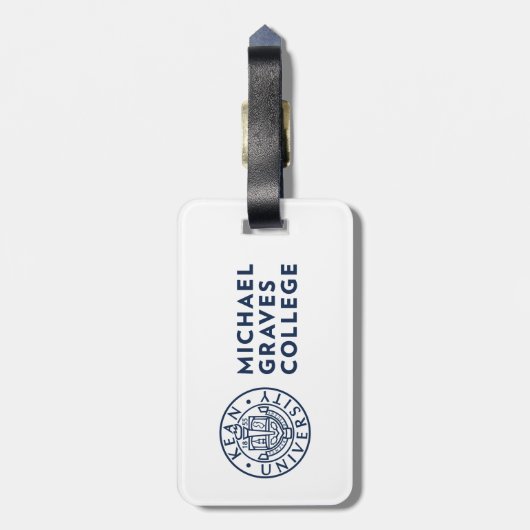 Kean MGC Grafikdesign Gepäckanhänger (Rückseite vertikal)